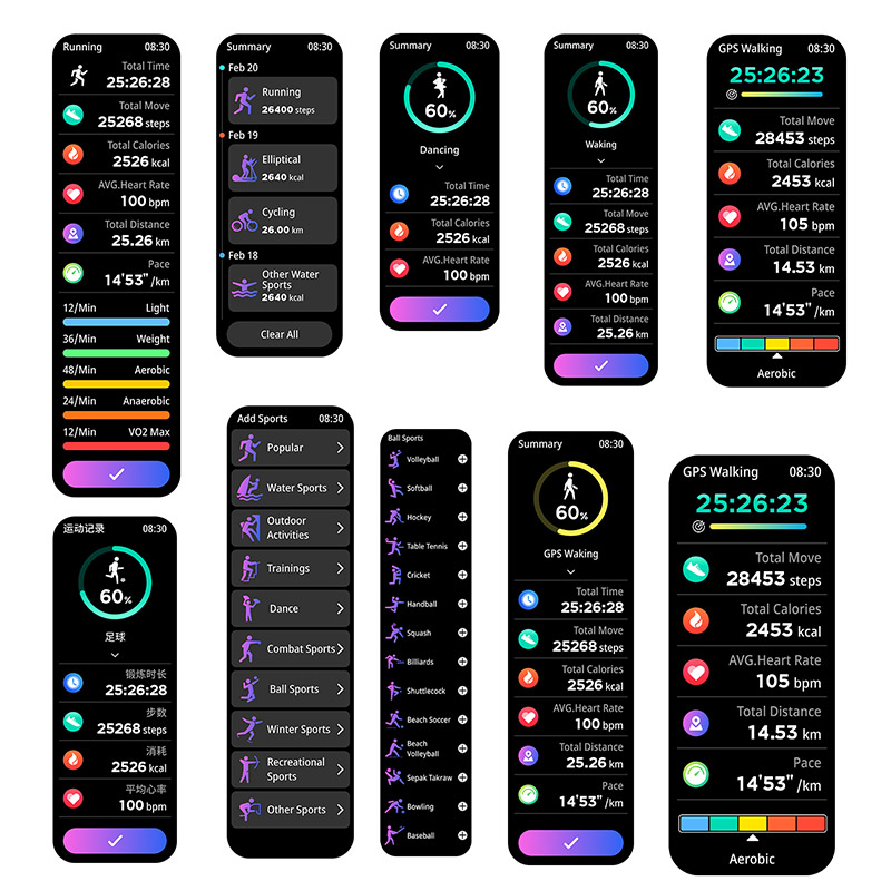 MSP-28 Da Fit Apps 1.83inch Smart Call Watch